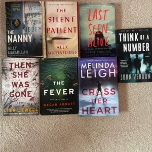 Mystery and Thriller Book Collection